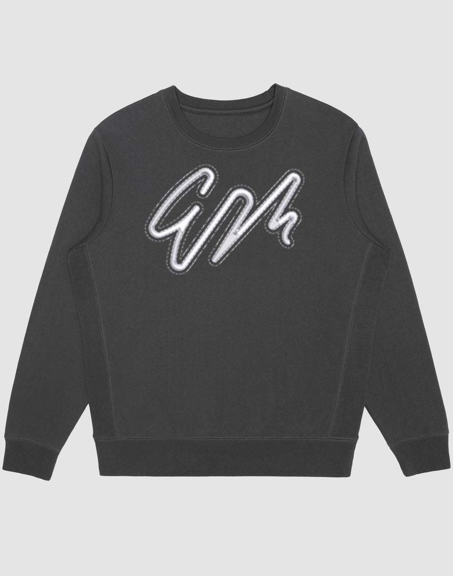 Embroidered Enhanced WM Logo Crewneck