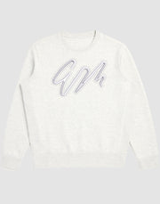 Embroidered Enhanced WM Logo Crewneck