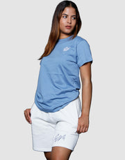 Embroidered WM 100% Supima Cotton T-shirt