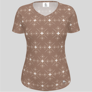 Women Short Sleeve V-Neck T-Shirt