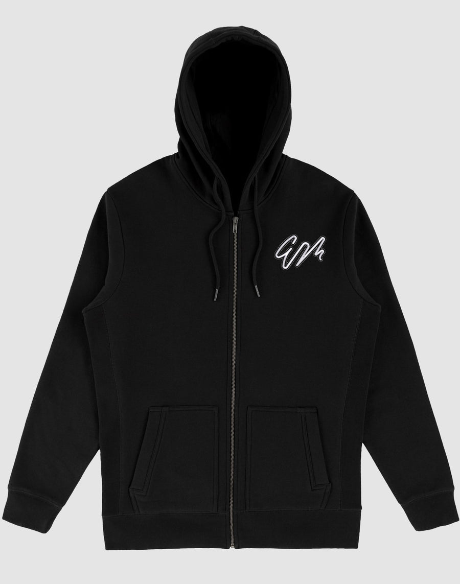 Embroidered WM Logo Zip-Up