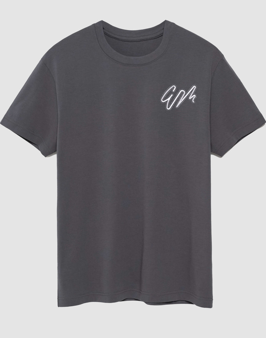 Embroidered WM 100% Supima Cotton T-shirt