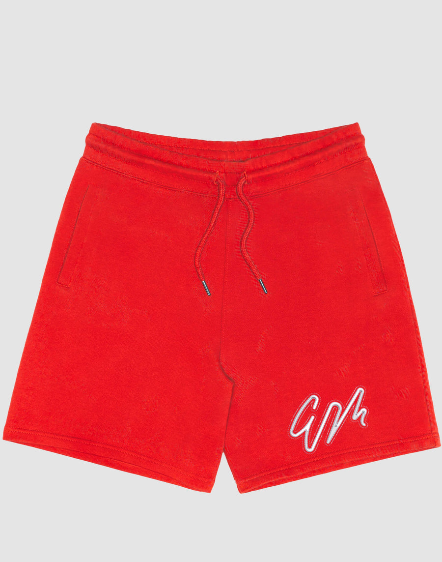 Embroidered WM Logo Sweat Short